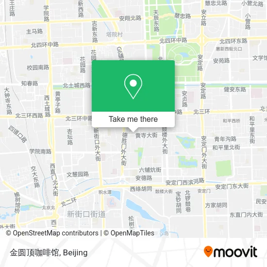 金圆顶咖啡馆 map