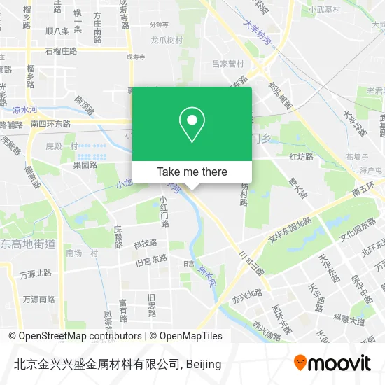 北京金兴兴盛金属材料有限公司 map