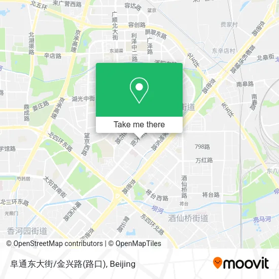 阜通东大街/金兴路(路口) map