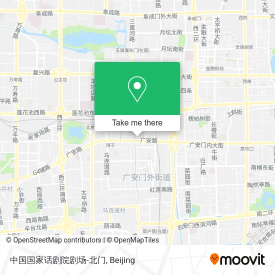 中国国家话剧院剧场-北门 map