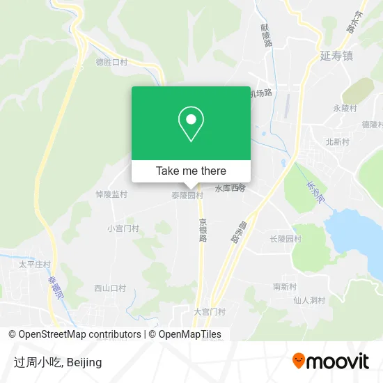 过周小吃 map