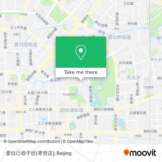 爱自己饺子坊(枣营店) map