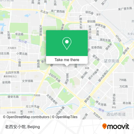 老西安小馆 map