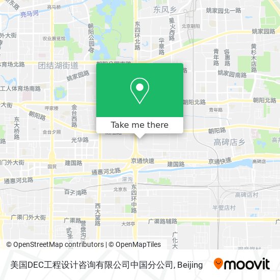 美国DEC工程设计咨询有限公司中国分公司 map