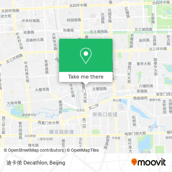 迪卡侬 Decathlon map