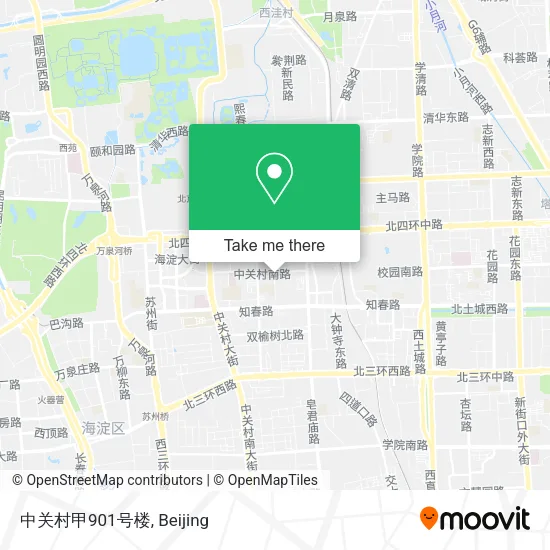 中关村甲901号楼 map