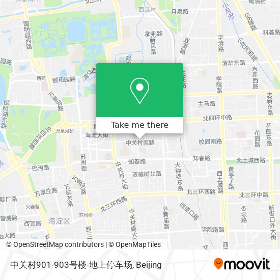 中关村901-903号楼-地上停车场 map
