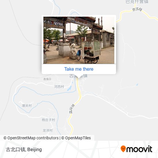 古北口镇 map