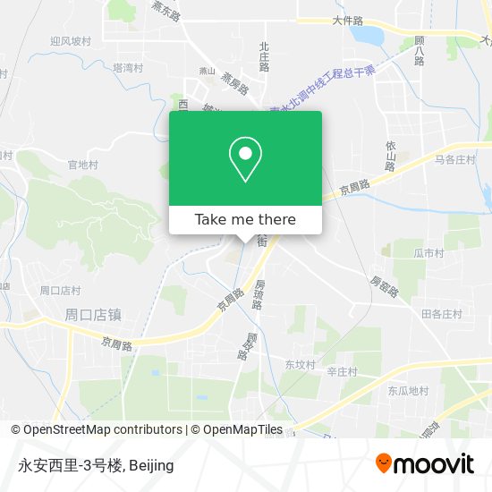 永安西里-3号楼 map