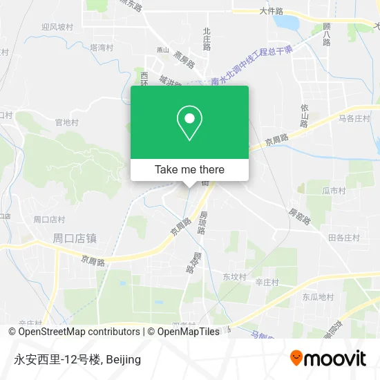 永安西里-12号楼 map