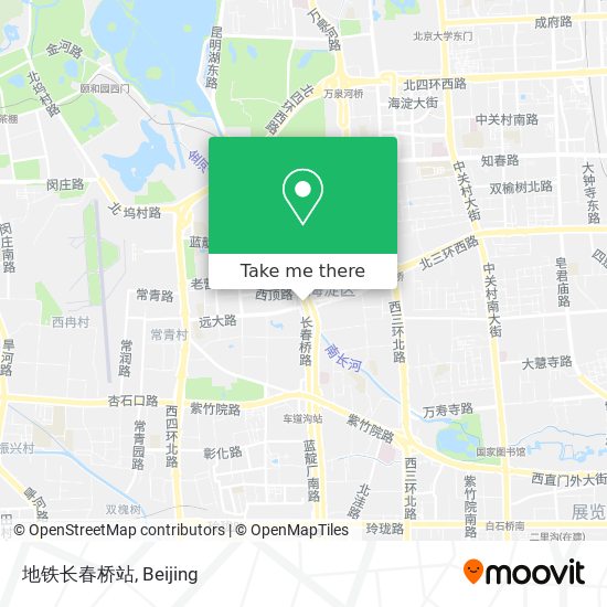 地铁长春桥站 map