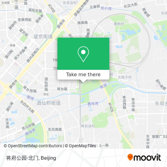 将府公园-北门 map