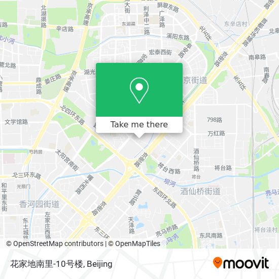 花家地南里-10号楼 map