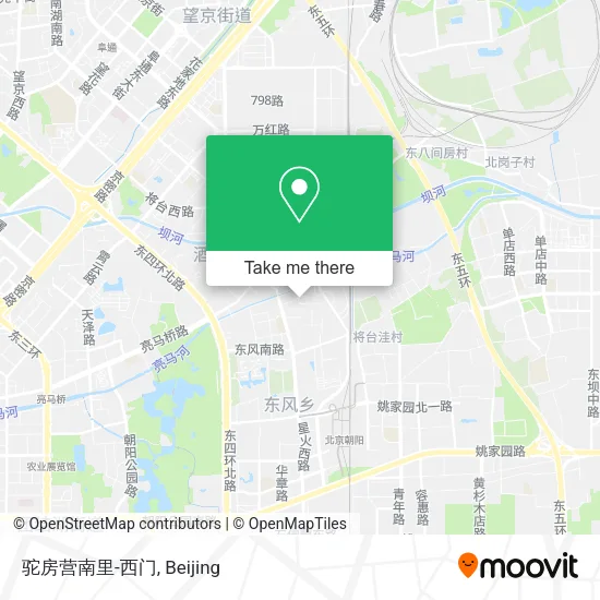 驼房营南里-西门 map