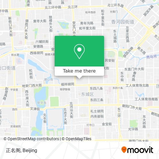 正名阁 map