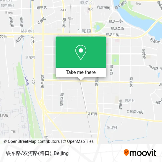 铁东路/双河路(路口) map