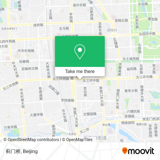 蓟门桥 map