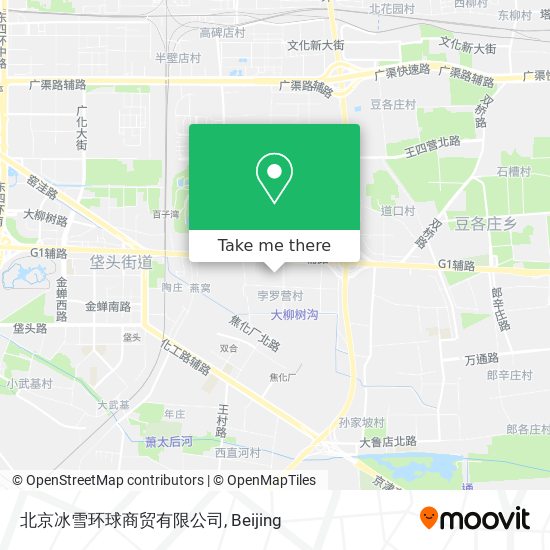 北京冰雪环球商贸有限公司 map