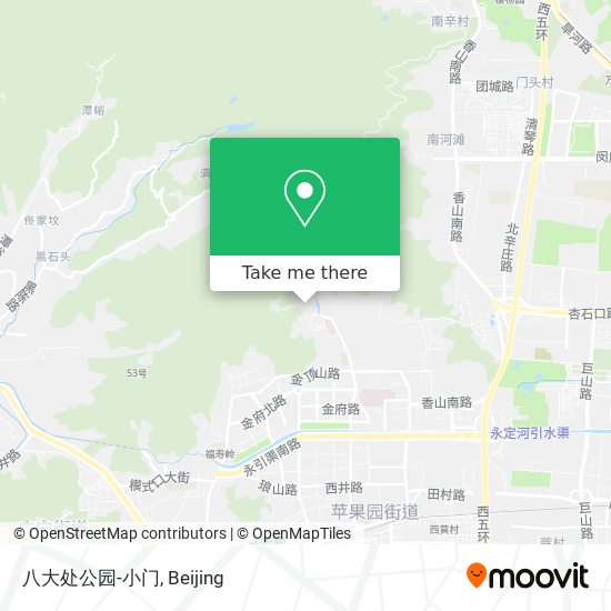 八大处公园-小门 map