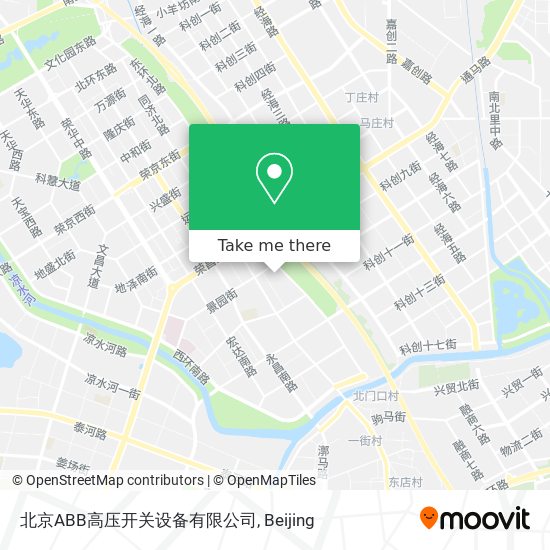 北京ABB高压开关设备有限公司 map