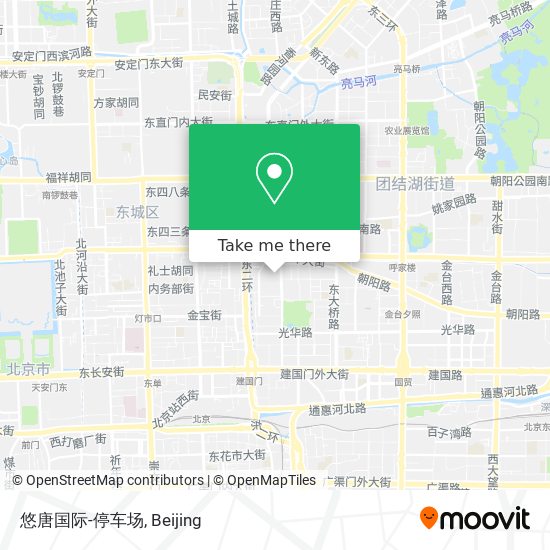 悠唐国际-停车场 map