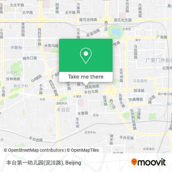 丰台第一幼儿园(泥洼路) map