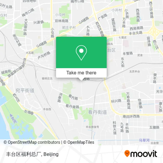丰台区福利总厂 map