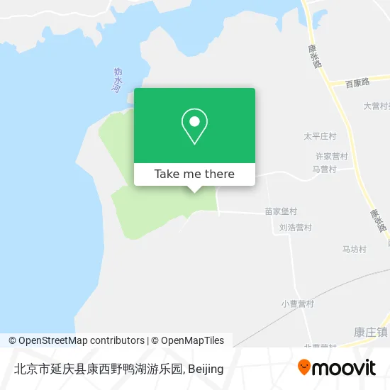 北京市延庆县康西野鸭湖游乐园 map