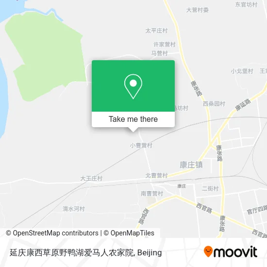 延庆康西草原野鸭湖爱马人农家院 map