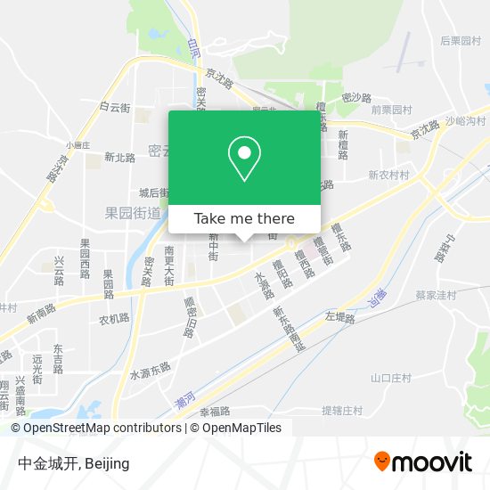中金城开 map