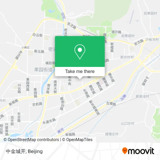 中金城开 map