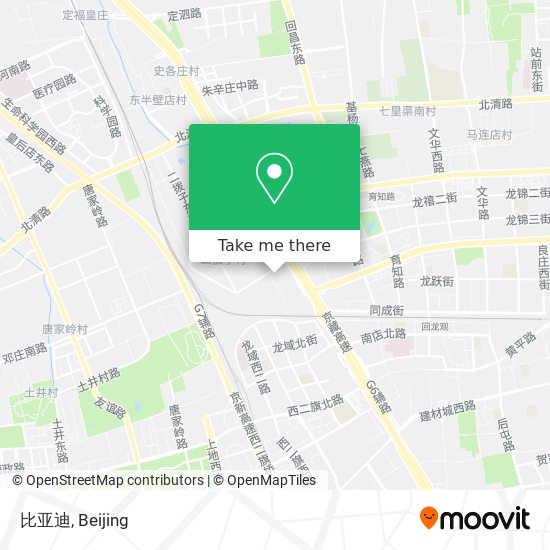比亚迪 map