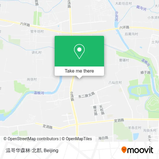 温哥华森林·北郡 map
