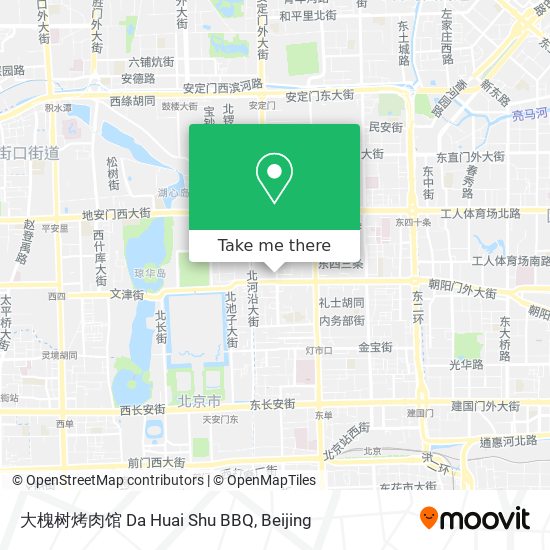 大槐树烤肉馆 Da Huai Shu BBQ map