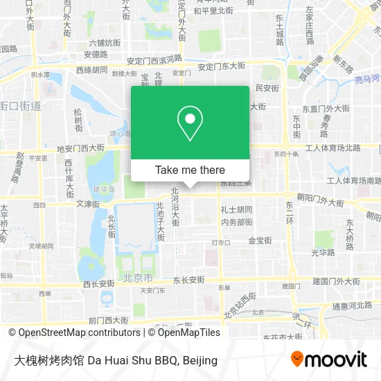 大槐树烤肉馆 Da Huai Shu BBQ map