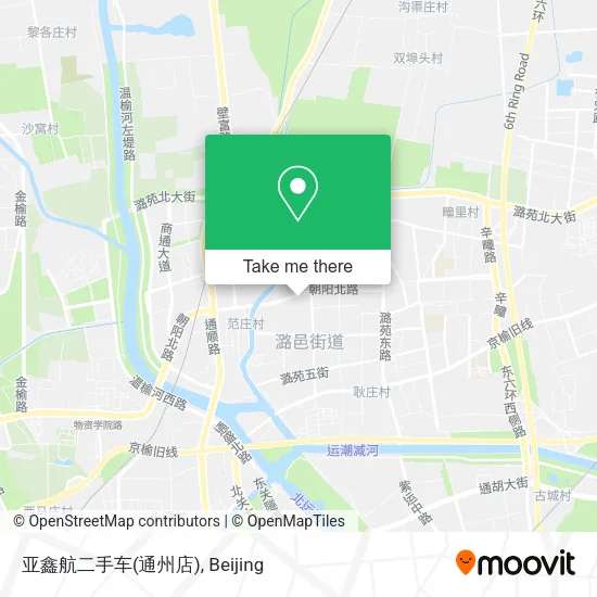 亚鑫航二手车(通州店) map