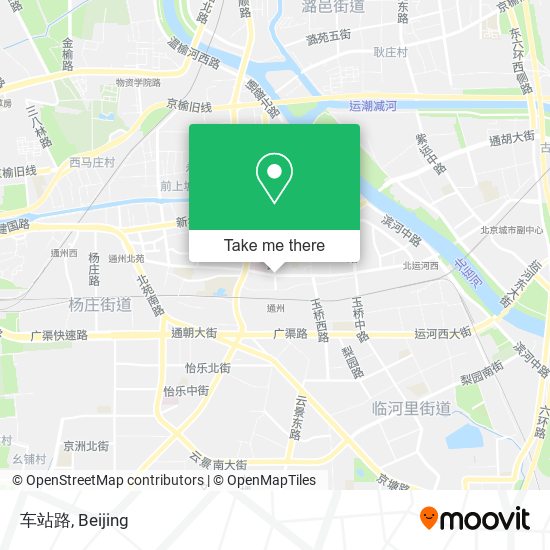 车站路 map