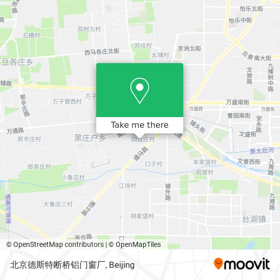 北京德斯特断桥铝门窗厂 map