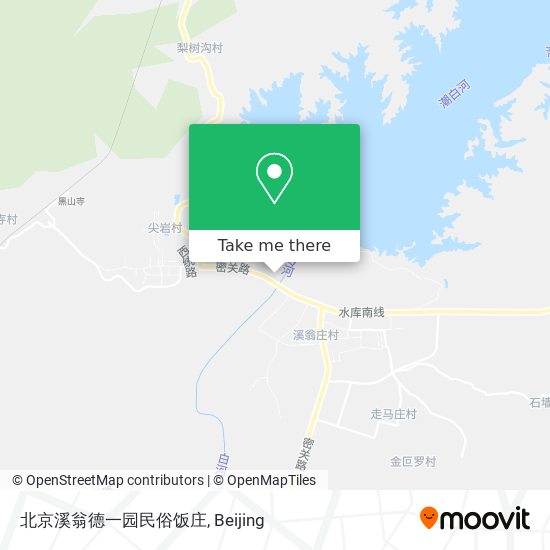 北京溪翁德一园民俗饭庄 map