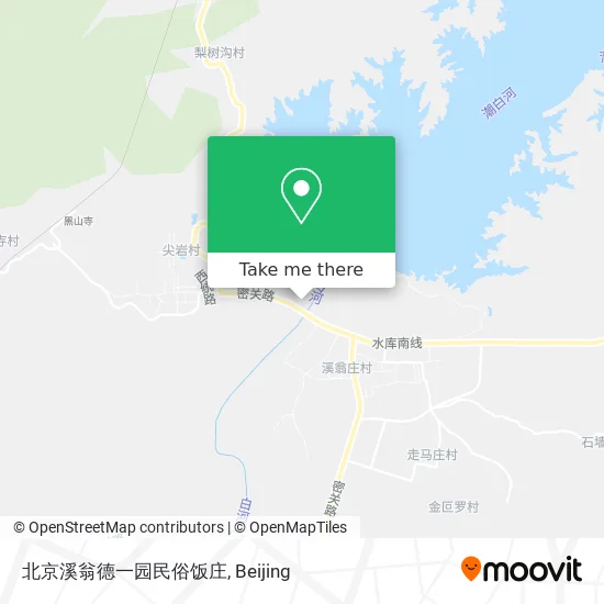 北京溪翁德一园民俗饭庄 map