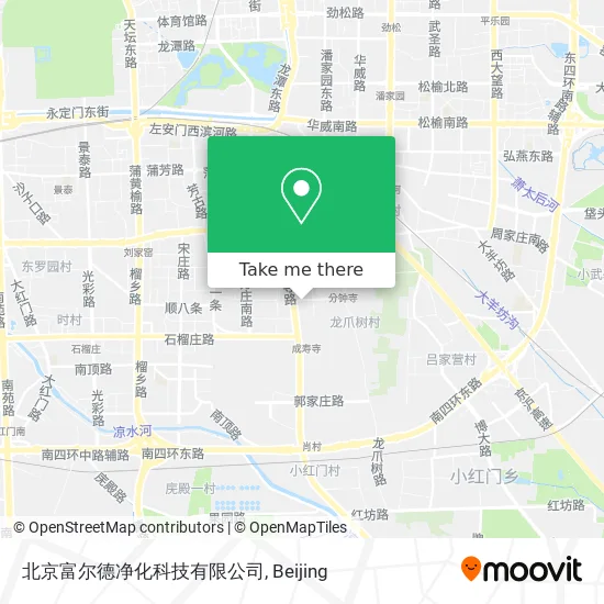北京富尔德净化科技有限公司 map