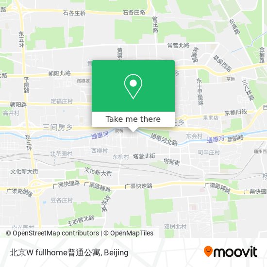 北京W fullhome普通公寓 map