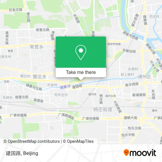 建国路 map