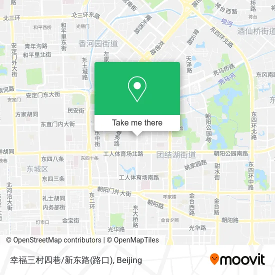 幸福三村四巷/新东路(路口) map