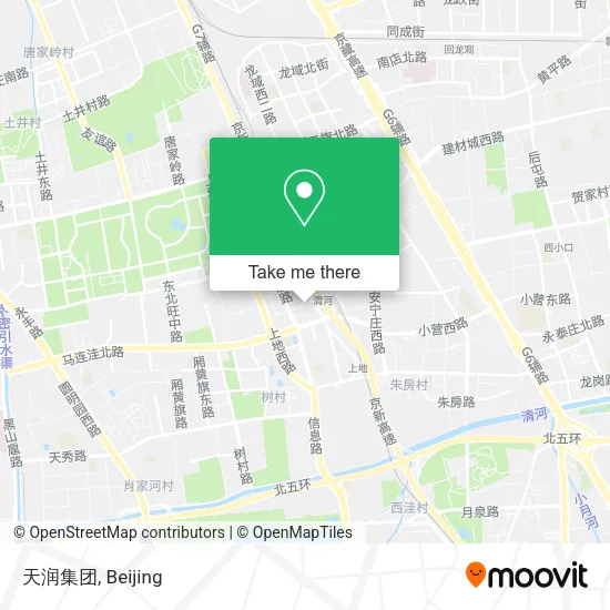 天润集团 map