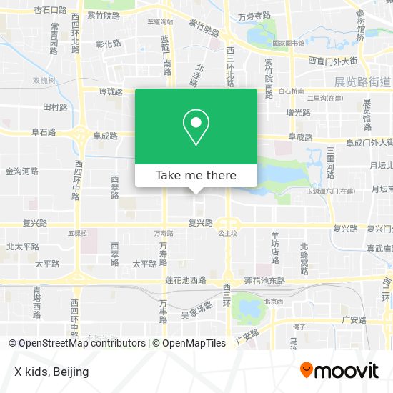 X kids map
