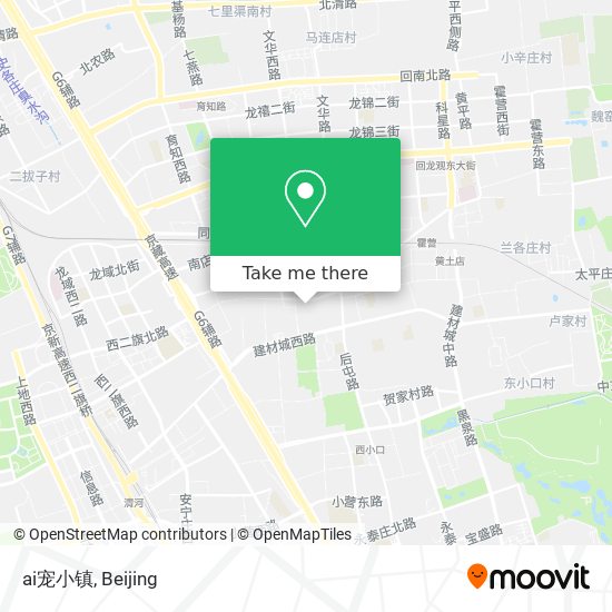 ai宠小镇 map