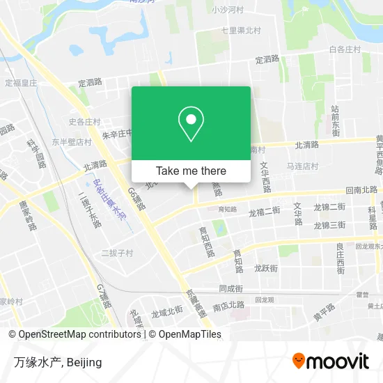 万缘水产 map
