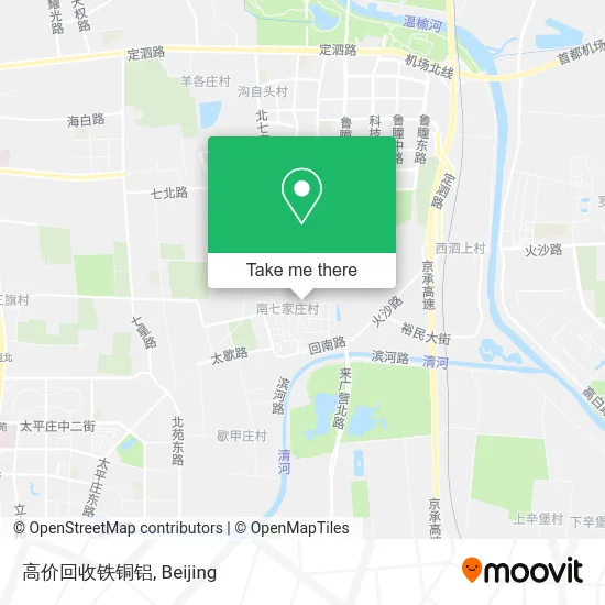 高价回收铁铜铝 map