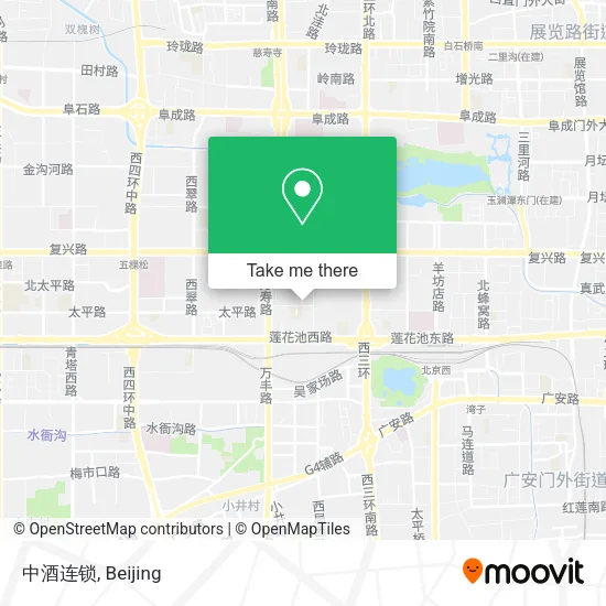 中酒连锁 map